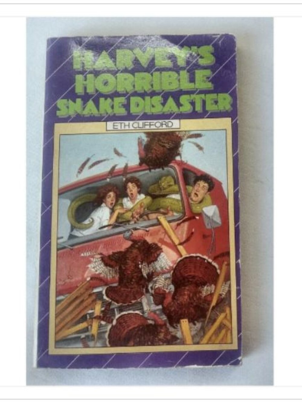 Harvey's Horrible Snake Disaster Eth Clifford 1985 Special Book Club Edition